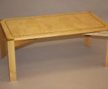 Figured Ash Oblong Coffee Table