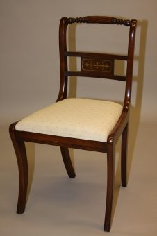 Mahogany Regency Style Dining Chair