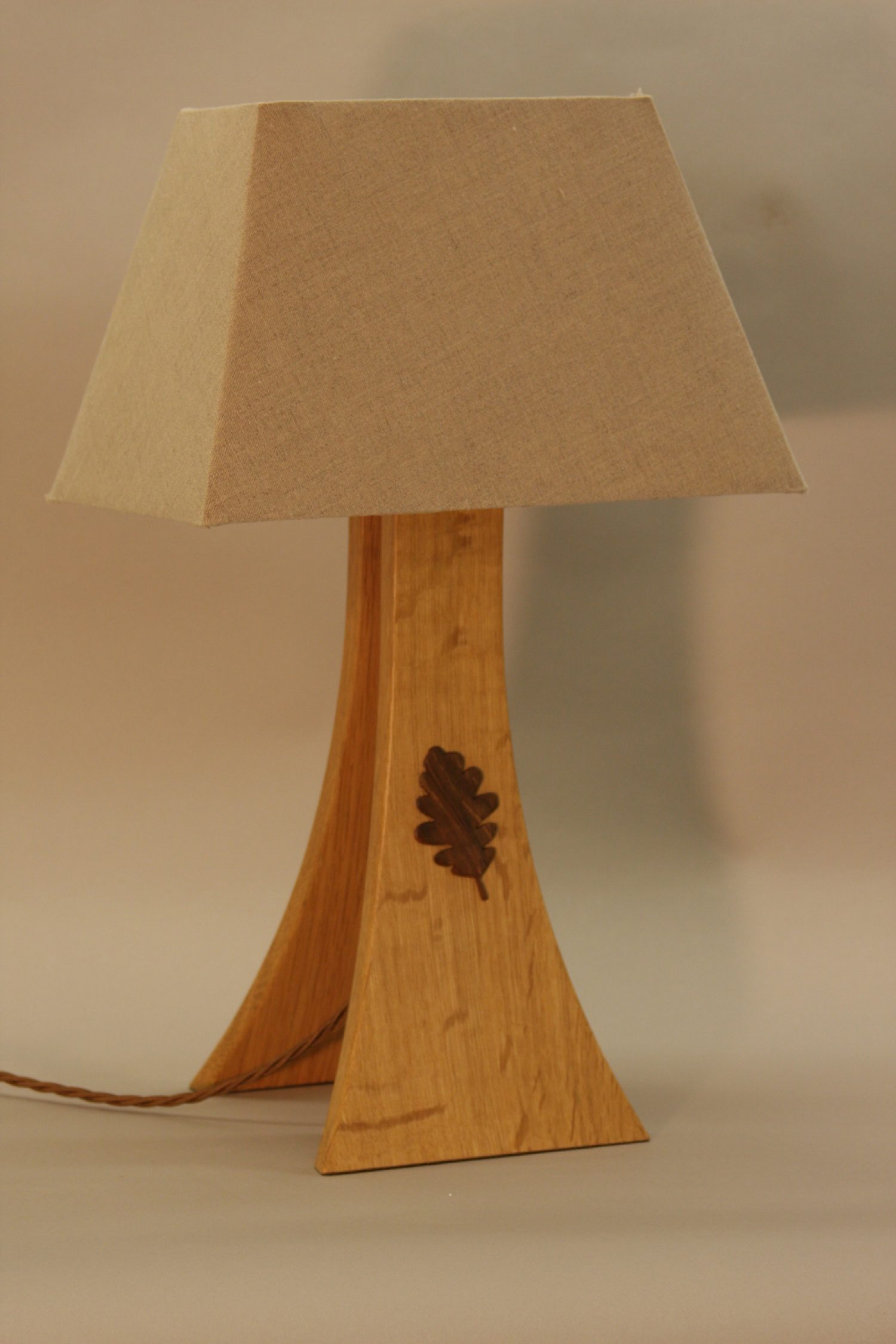 Organic Oak Leaf Lamp