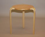 Sycamore and Birds Eye Maple Side Table