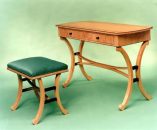 Dressing table and stool