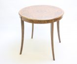 Walnut circular table