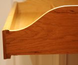 Hand dovetailed solid Cherry