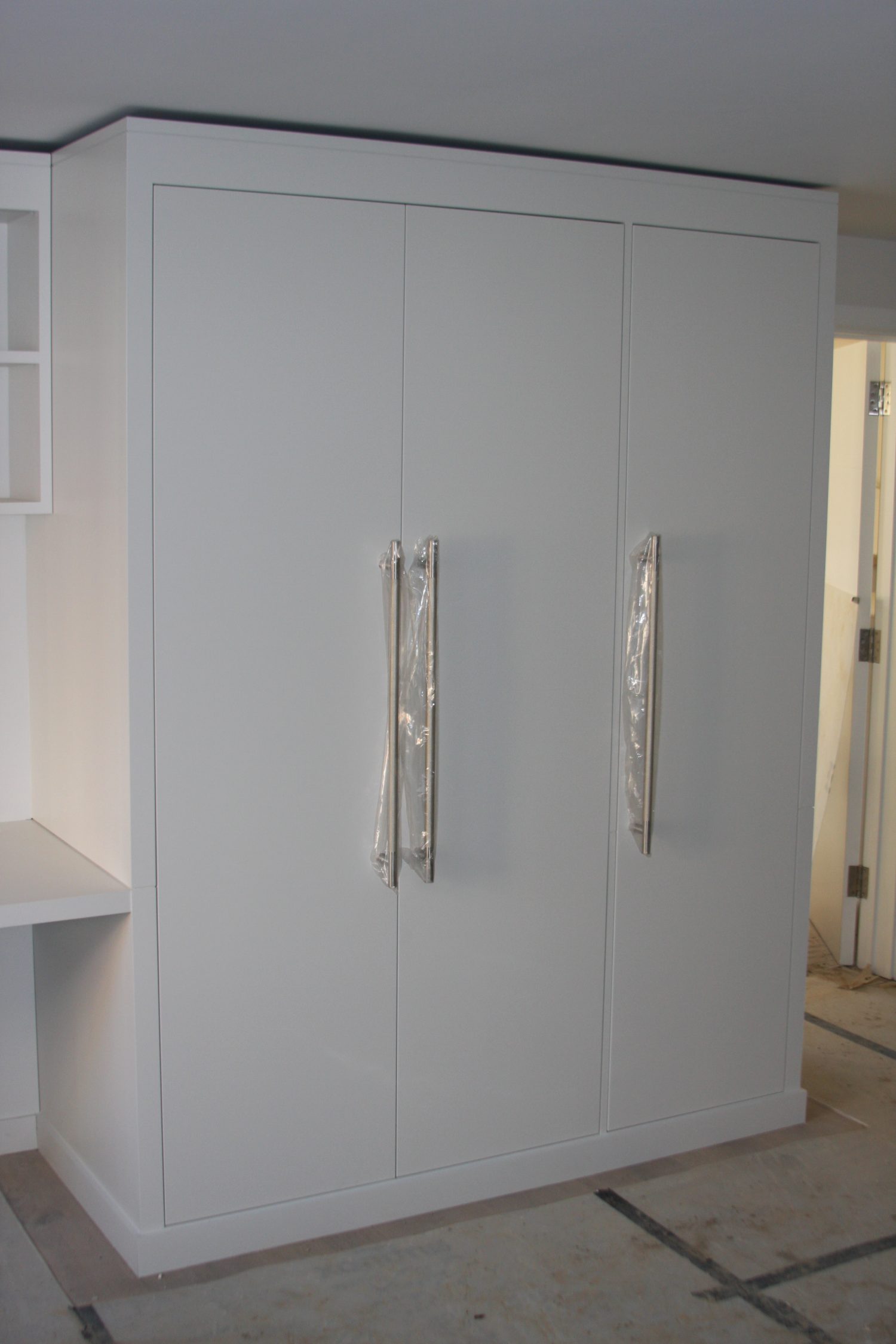 Other End of Worktop with Further Storage Cupboard
