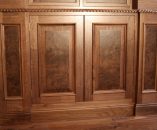 American Burr Walnut Raised and Fielded Door Panels