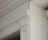 Bookcase Pillar Detail and Panelled Window Reveal
