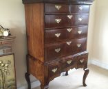Mahogany Chest on Stand