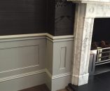 Panelling Returns Against Fireplace