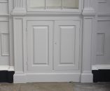 Panelled Base Doors with Recessed Pillars