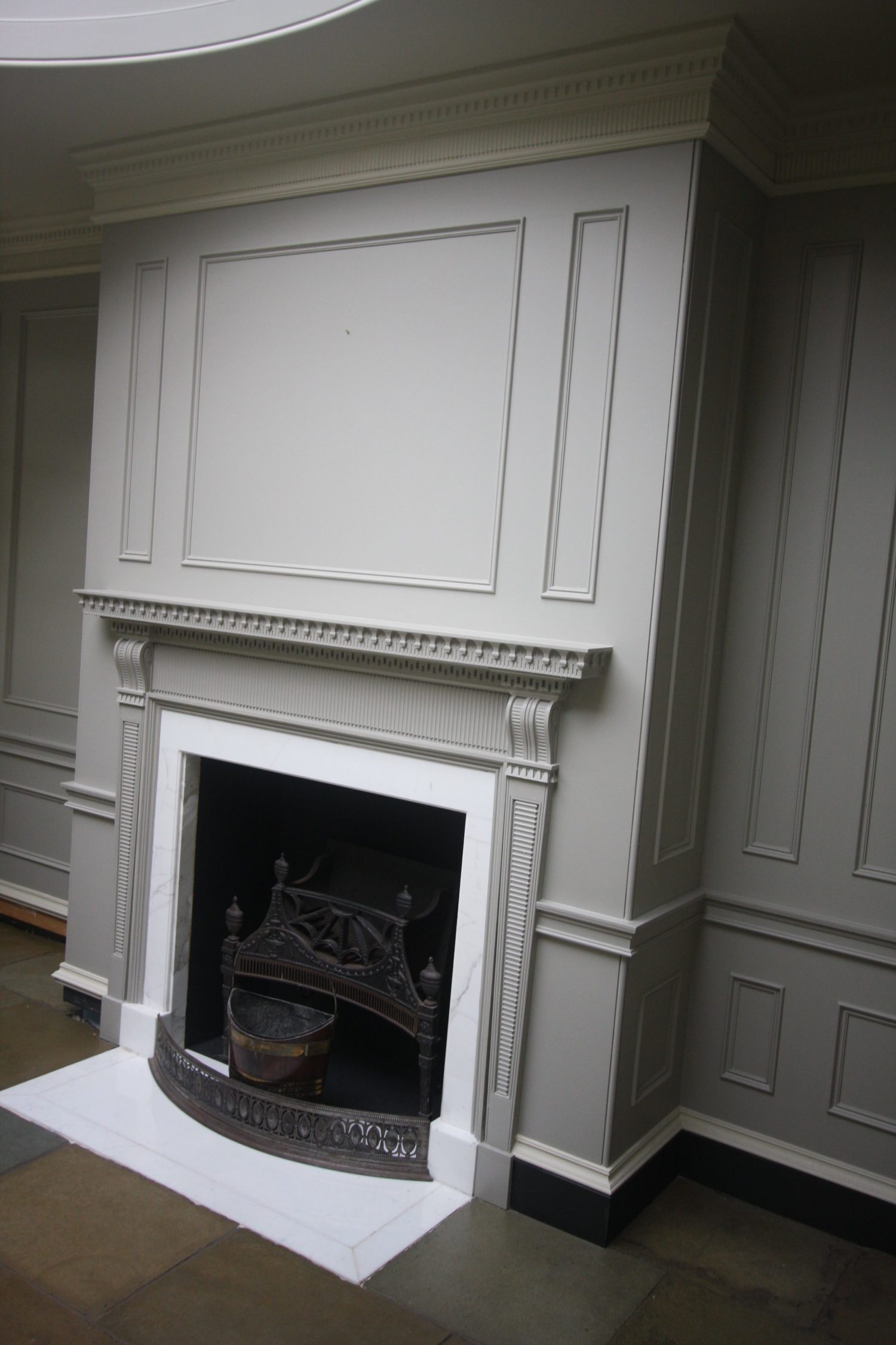 Fitted Within Panelled Room