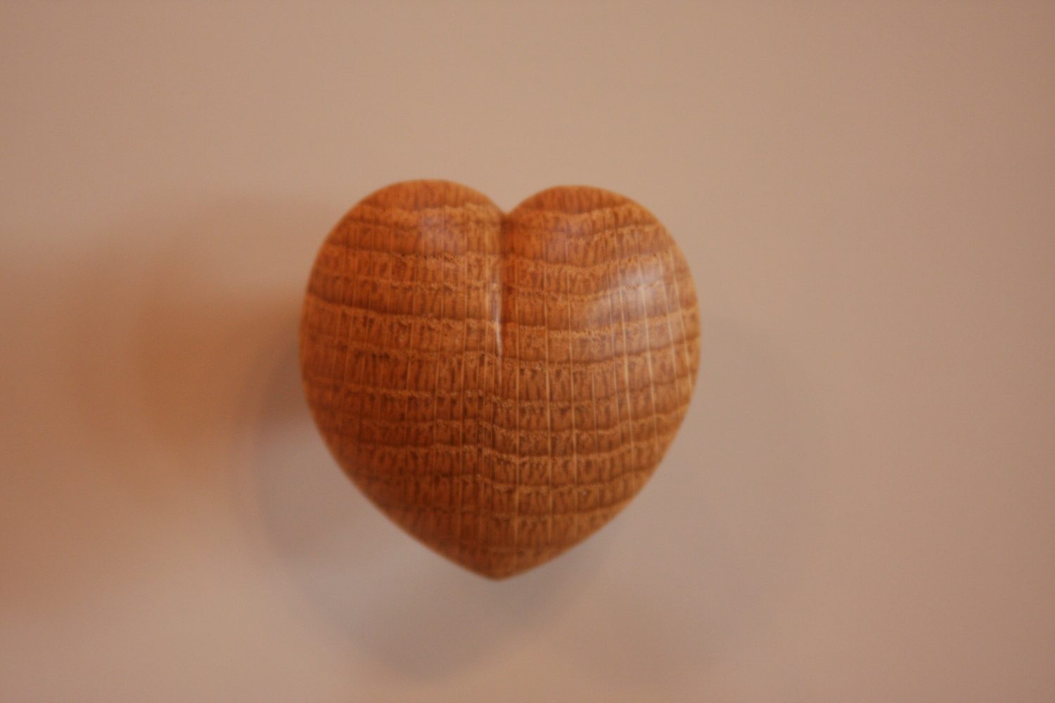 Turned Heart shaped knobs