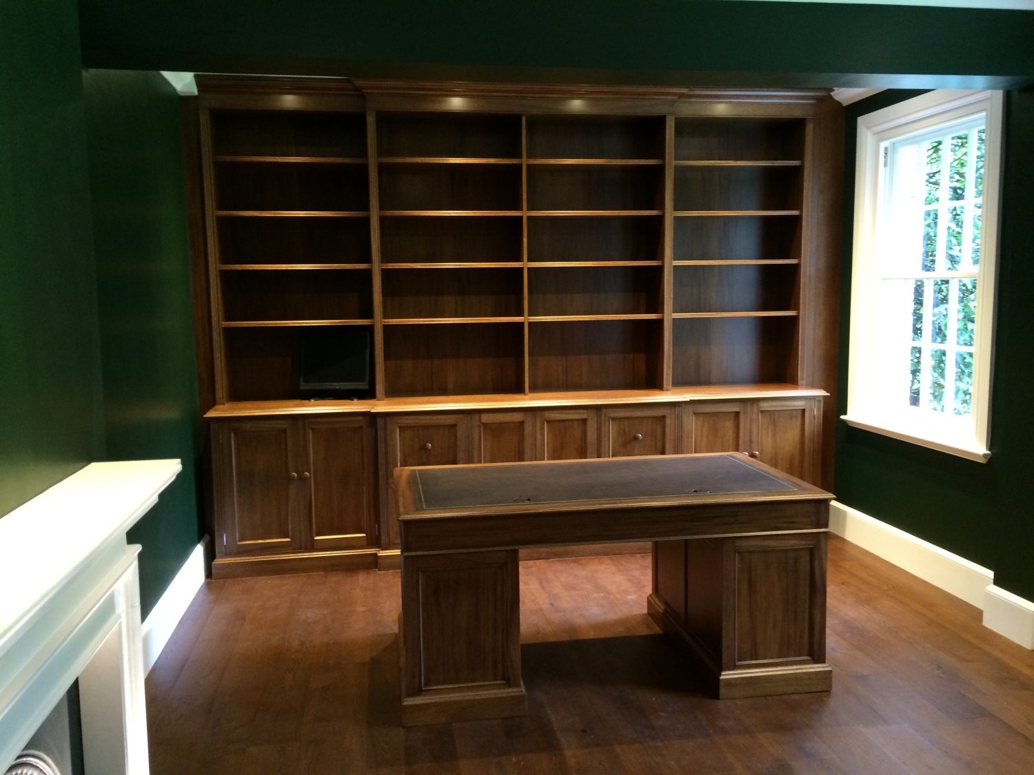 Bookcase with Desk